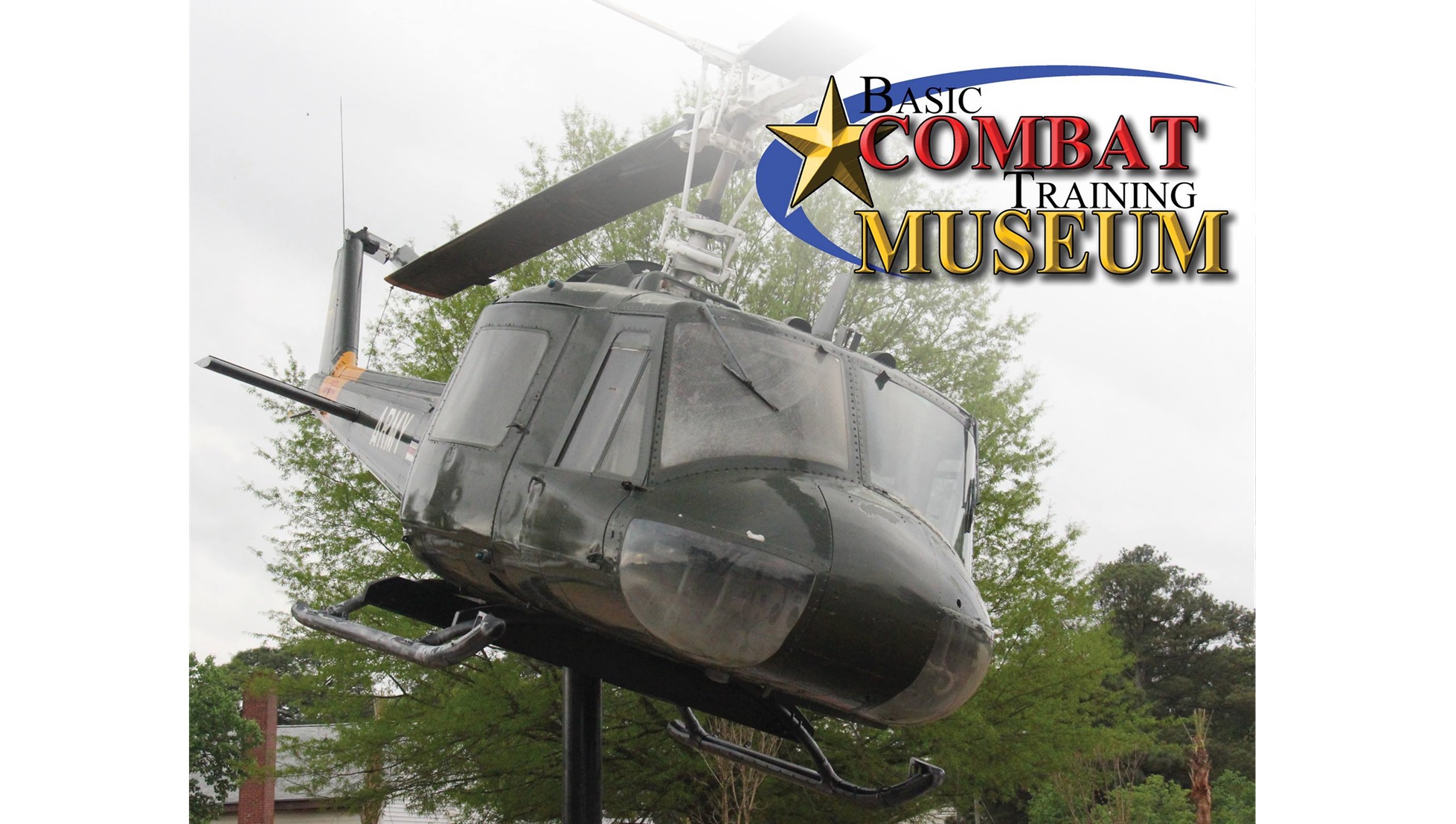 Helicopter and Basic Combat Training Museum logo.